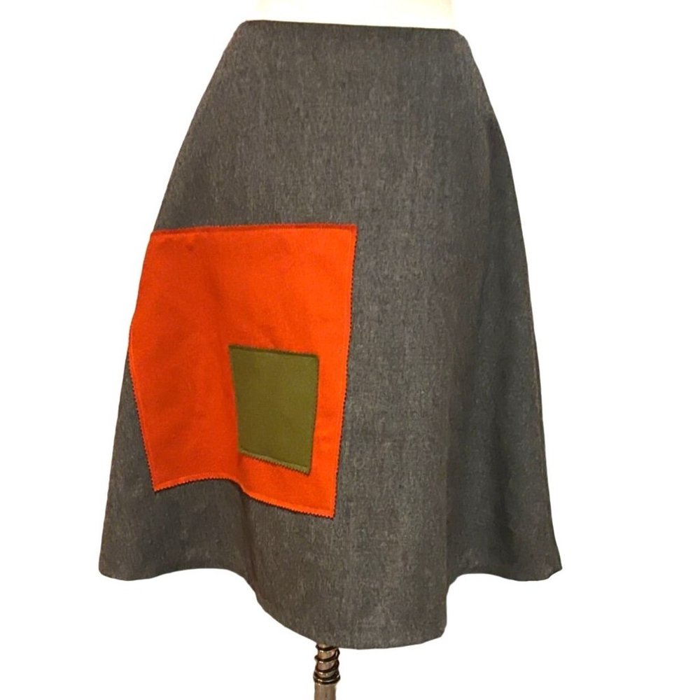 Women's Mod Wool Lined Skirt